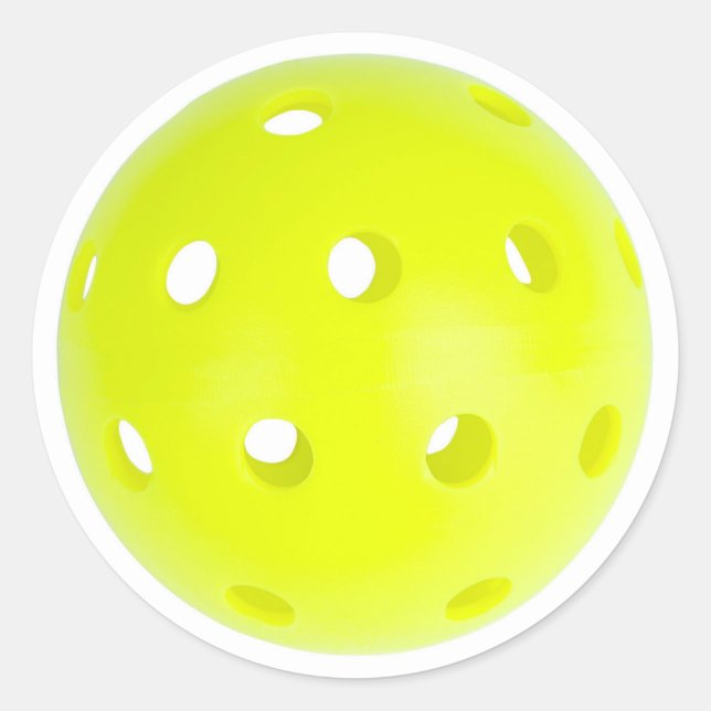 Pickleball Player Sticker Umschlag Aufkleber Tag (Vorderseite)