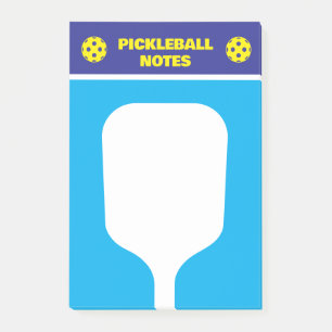 Pickleball-Post-it-Notizen für Spieler und Trainer Post-it Klebezettel