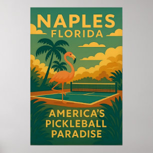 Pickleball Poster: Neapel Florida Pickleball Poster