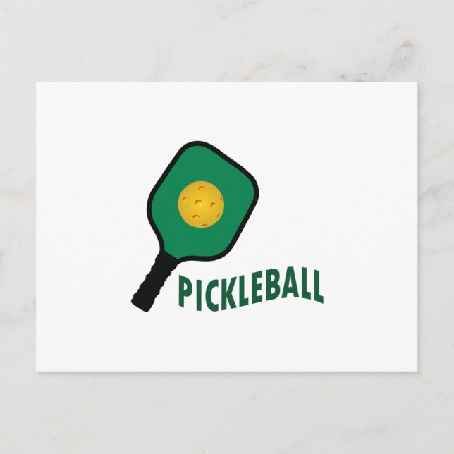 PICKLEBALL POSTKARTE (Vorderseite)