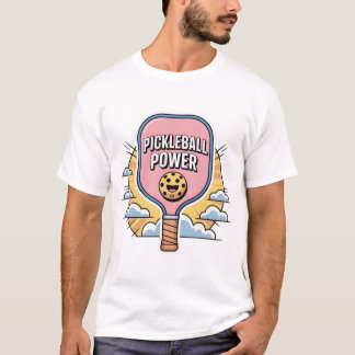 Pickleball Power-Shirt | Lustiges Hobby-Sport-T-Sh T-Shirt