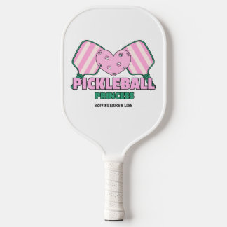 Pickleball Princess Serving Looks & Lobs Pickleball Schläger