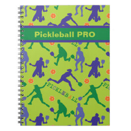 💚 🎾 Pickleball PRO - benutzerdefinierter Text Notizblock