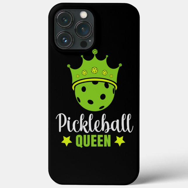 Pickleball Queen Funny Pickle Ball Queen Case-Mate iPhone Hülle (Rückseite)