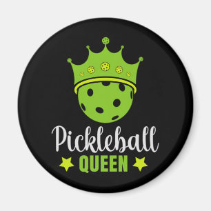 Pickleball Queen Funny Pickle Ball Queen Magnet