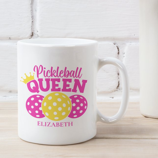 Pickleball Queen, Gift for Pickleball Lover Kaffeetasse (Von Creator hochgeladen)