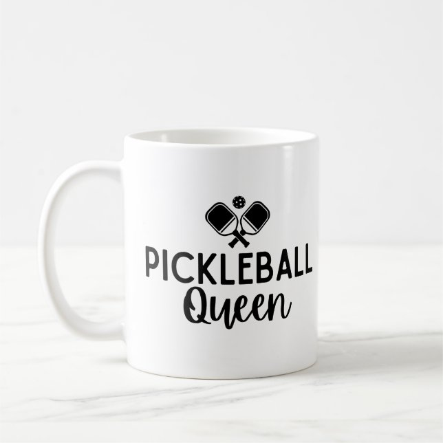 Pickleball Queen Kaffeetasse (Links)