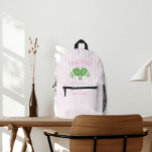 Pickleball Queen Logo Monogram Individuelle Name Bedruckter Rucksack<br><div class="desc">Pickleball Queen Logo Monogram Individuelle Name Printstorch</div>