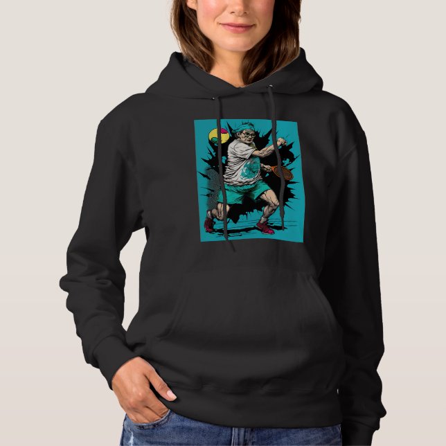 Pickleball Retirement Appreciation Pop Style Pickl Hoodie (Vorderseite)