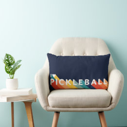 Pickleball Retro Rainbow I Hecht Pickleball Lendenkissen