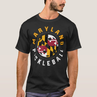 Pickleball Retro Vintage Maryland T-Shirt