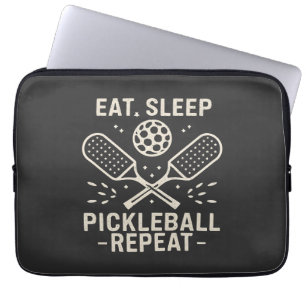 Pickleball Routine: Sleep Pickleball wiederholen Laptopschutzhülle