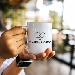 Pickleball ruft Tasse