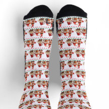 Pickleball Santa Gnomes Funny Retro Weihnachten