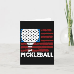 Pickleball-Schläger Flagge Pickle Ball Patriot Män Karte
