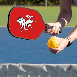Pickleball-Schläger mit der Flagge von Kent County Pickleball Schläger
