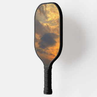 Pickleball-Schläger mit Sonnenuntergang-Thema Pickleball Schläger