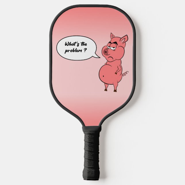 Pickleball-Schläger Pickleball Schläger (Rückseite)