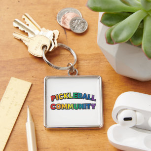 Pickleball-Schlüsselanhänger Schlüsselanhänger