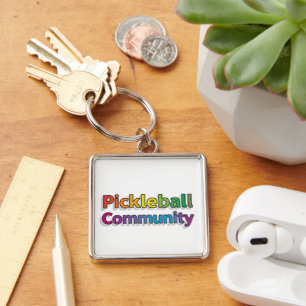 Pickleball-Schlüsselanhänger Schlüsselanhänger
