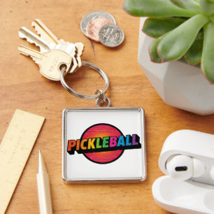 Pickleball-Schlüsselanhänger Schlüsselanhänger