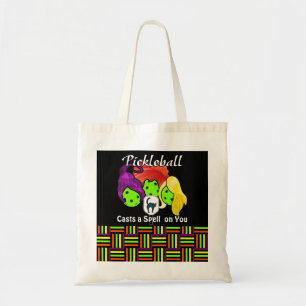 Pickleball-Schwestern-Hexen Halloween Tragetasche