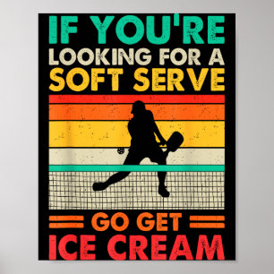 Pickleball-Shirt für Männer Frauen Pickleball-Spie Poster