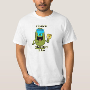 Pickleball Shirt: I Dink deshalb bin ich T-Shirt