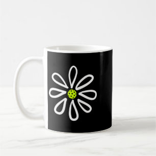 Pickleball-Shirts Blume Daisy Pickleball Center Kaffeetasse