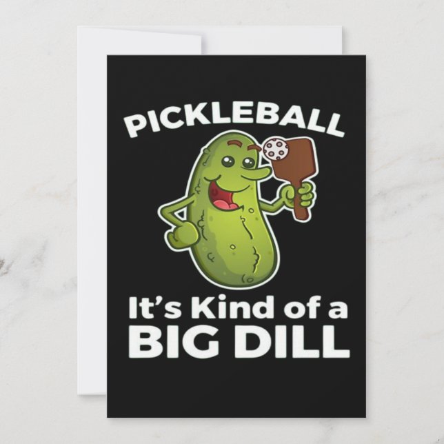 Pickleball so eine große Sache (Vorderseite)