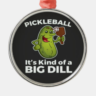 Pickleball so eine große Sache Ornament Aus Metall