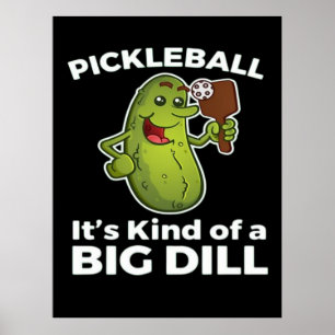 Pickleball so eine große Sache Poster