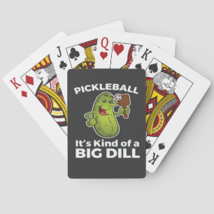 Pickleball so eine große Sache Spielkarten