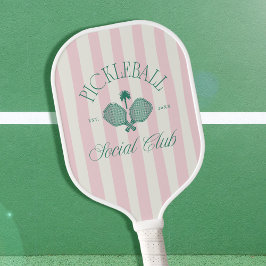 Pickleball Social Club Altes Geld Ästhetisches Pad Schläger