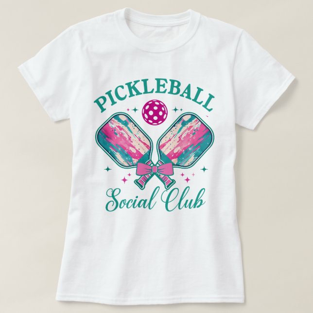 Pickleball Social Club T-Shirt (Design vorne)