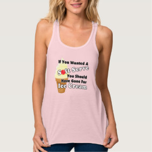 Pickleball Soft Serve? Go for Ice Creme stattdesse Tank Top
