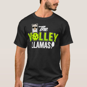 Pickleball spendet das Volley Llamas lustiges Pick T-Shirt