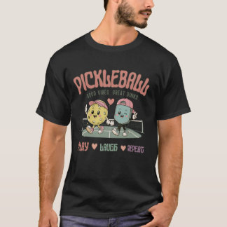 Pickleball Spiel Lachen Wiederholen | Cute Kawaii  T-Shirt
