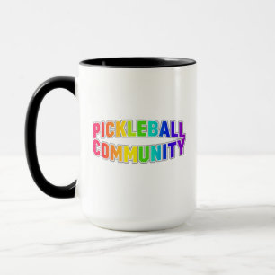 Pickleball-Spiele-Tasse. Tasse