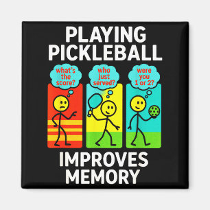 Pickleball spielen verbessert das Gedächtnis - lus Magnet