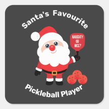 🎅 Pickleball-Spieler des Weihnachtsmanns