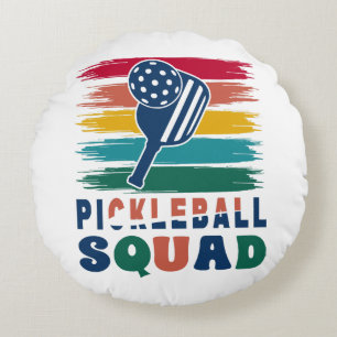 Pickleball Spieler Geschenkidee Rundes Kissen