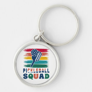 Pickleball Spieler Geschenkidee Schlüsselanhänger