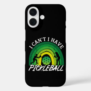 Pickleball-Spieler Ich kann nicht Ich habe Pickleb iPhone 16 Hülle