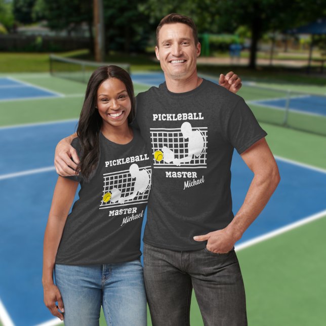 Pickleball-Spieler Meistergewinner individuelle Na T-Shirt (Von Creator hochgeladen)