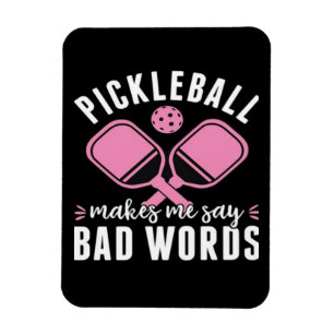 Pickleball-Spieler Pickleball bringt mich dazu, Sc Magnet