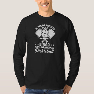 Pickleball-Spielerin der Frauen Coole Omas spiele T-Shirt