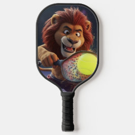 Pickleball Spirit Animal - Löwe Smash Art Schläger
