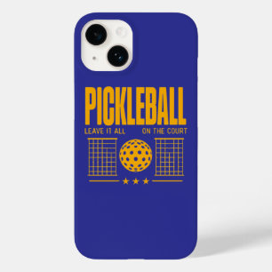 Pickleball Spirit - Verlass alles auf dem Gericht Case-Mate iPhone 14 Hülle