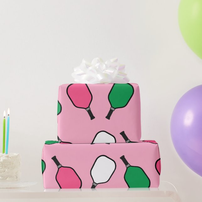 Pickleball Sports Geschenkpapier (Partygeschenke)